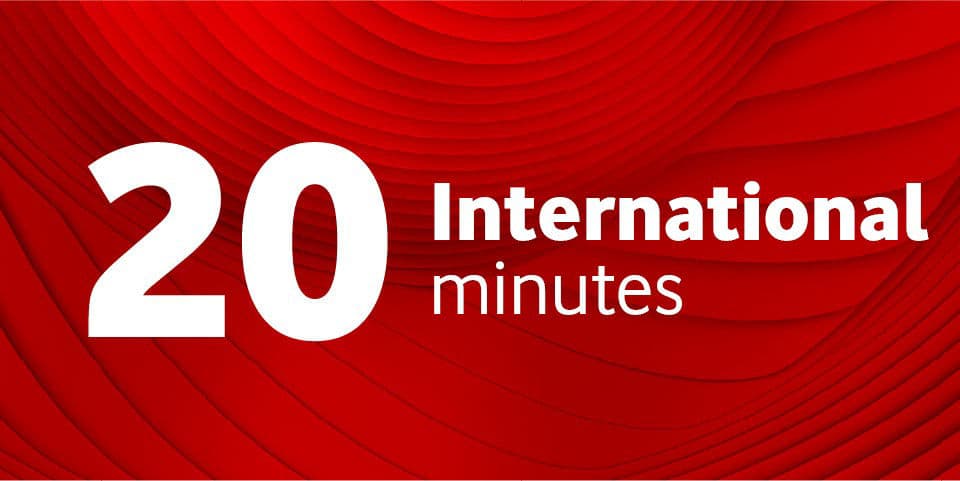 vodafone red 20 minute image en